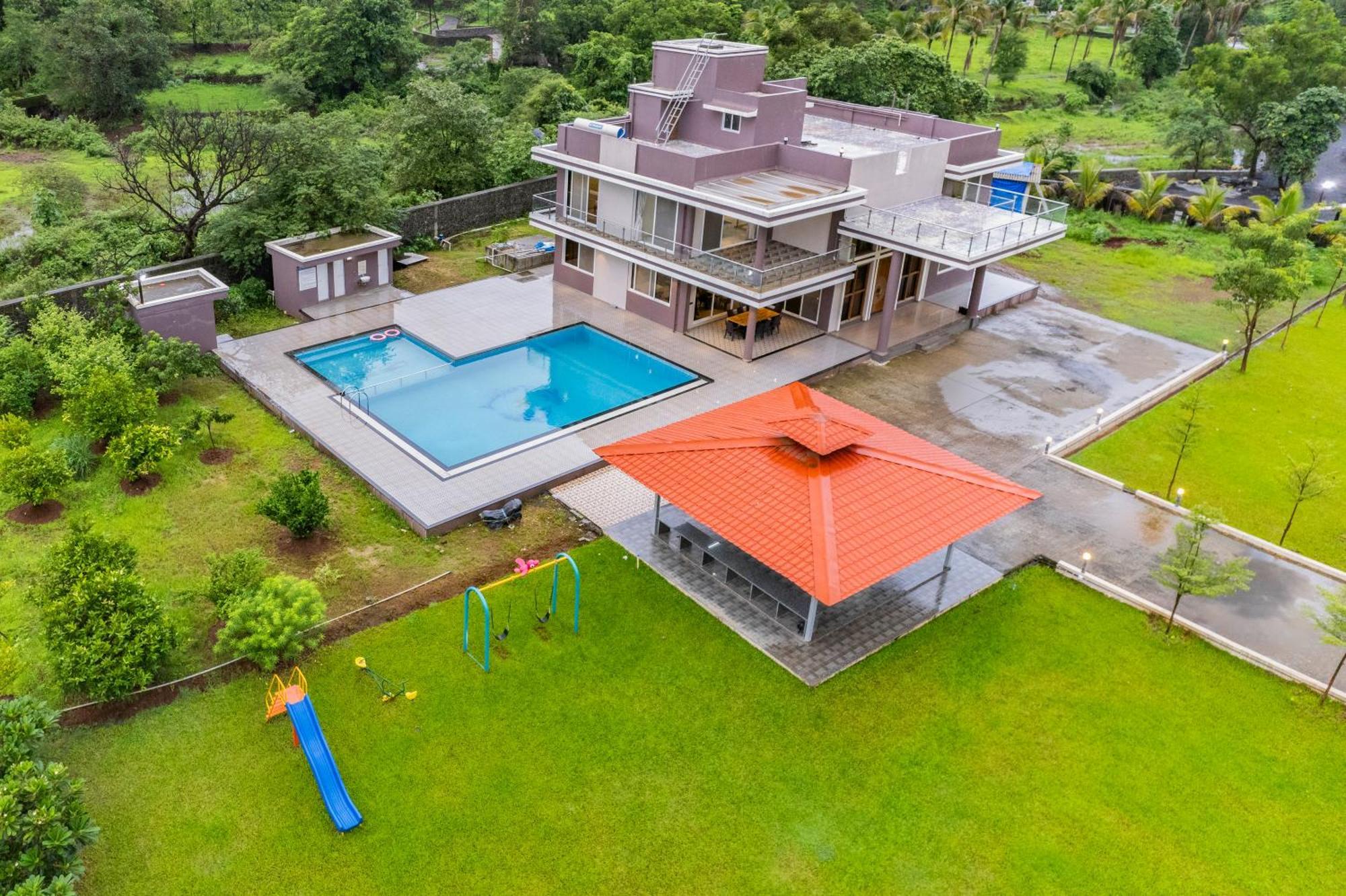 Stayscape Shreeji Farms 4Bhk Карджат Екстериор снимка